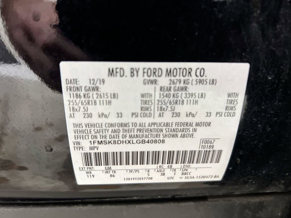 Used 2020 Ford Explorer XLT w/ Comfort Package image 28