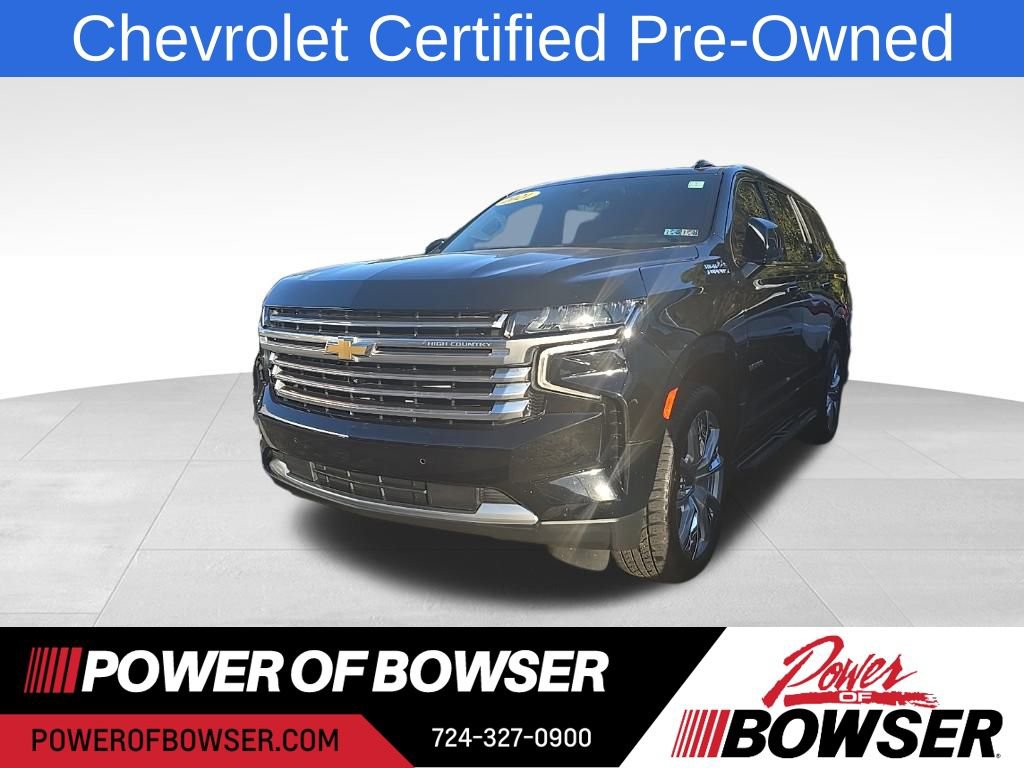 Certified 2021 Chevrolet Tahoe High Country