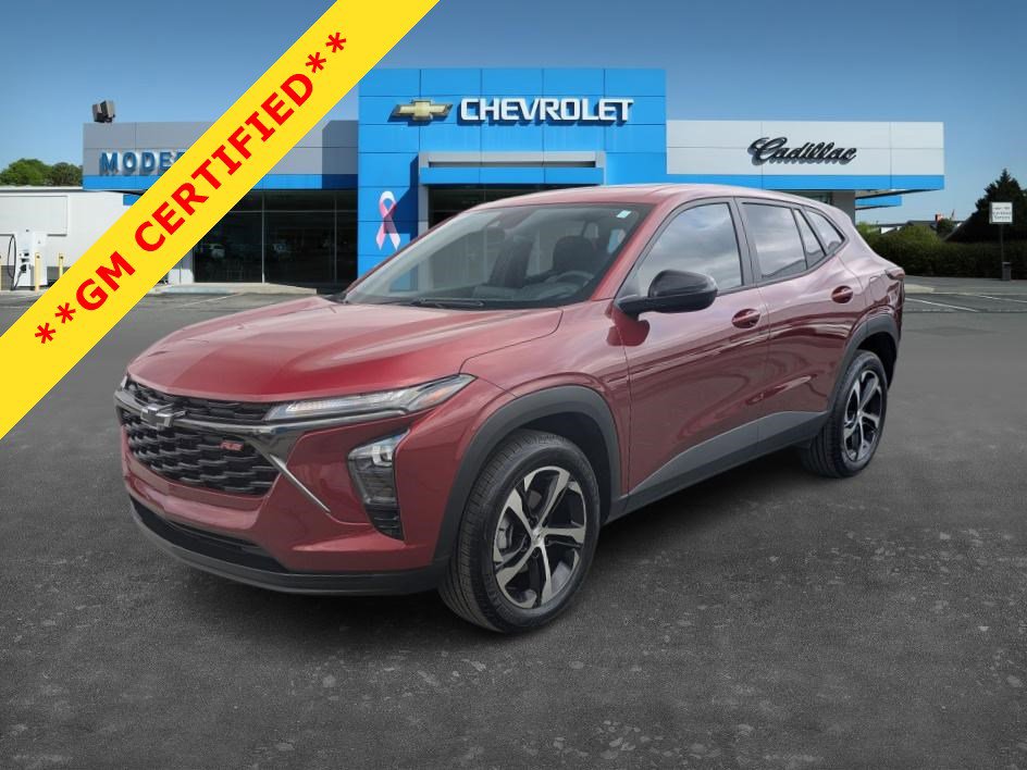 Certified 2025 Chevrolet Trax RS w/ Sunroof Package image 1