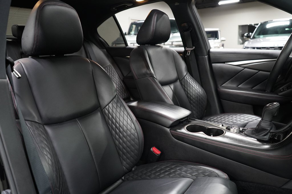 Used 2023 INFINITI Q50 Red Sport 400 w/ Black Opal Edition RWD image 34