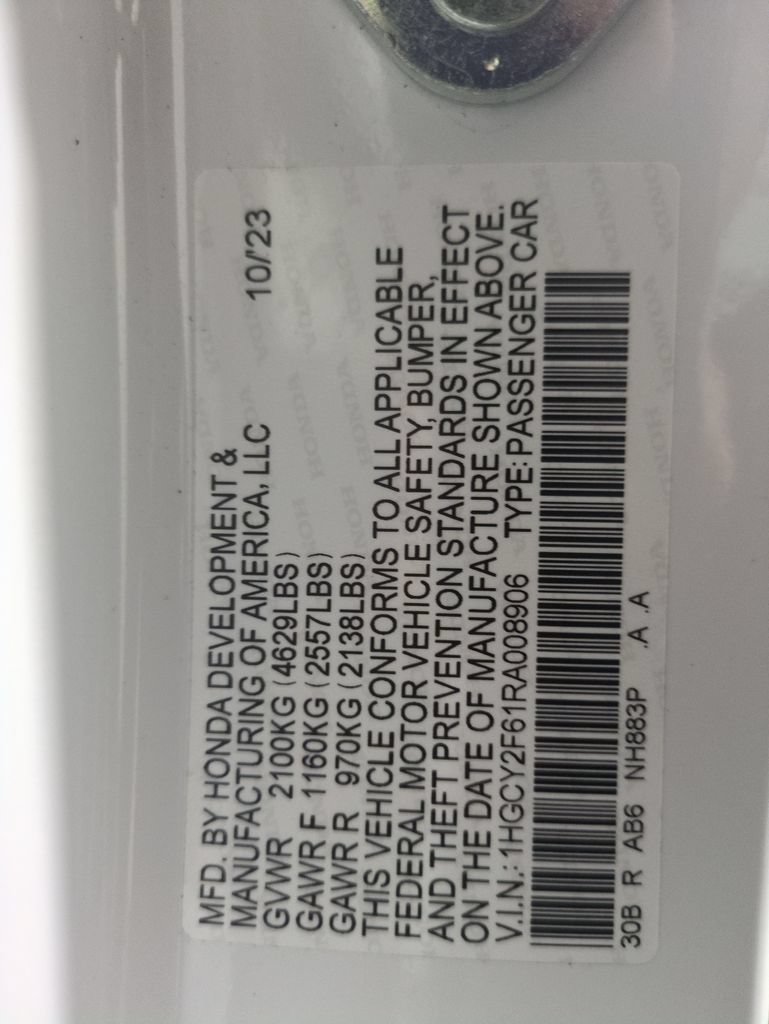 Certified 2024 Honda Accord EX-L image 33