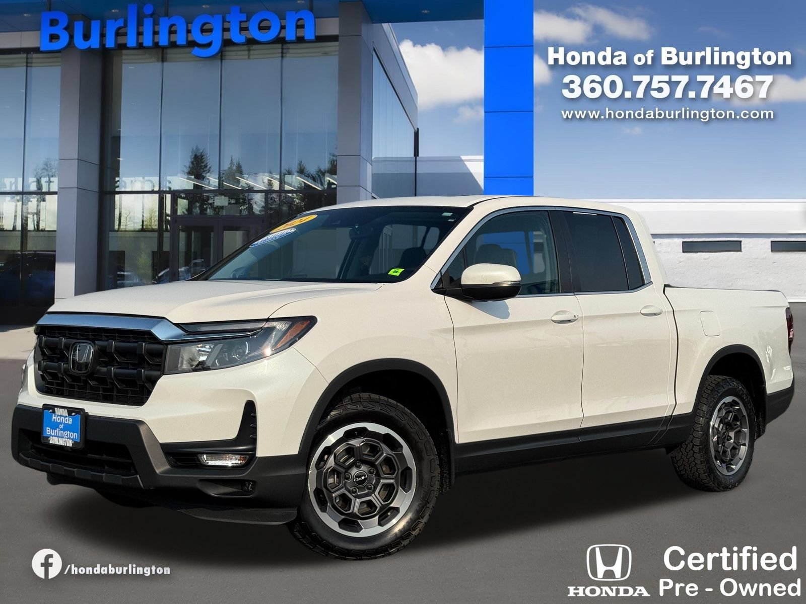 Certified 2024 Honda Ridgeline RTL+ image 1