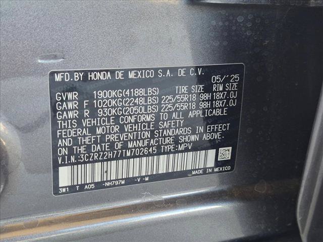 Certified 2026 Honda HR-V EX-L image 24