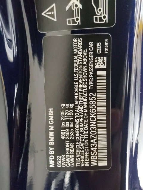 Used 2022 BMW M4 xDrive Competition w/ Executive Package image 32