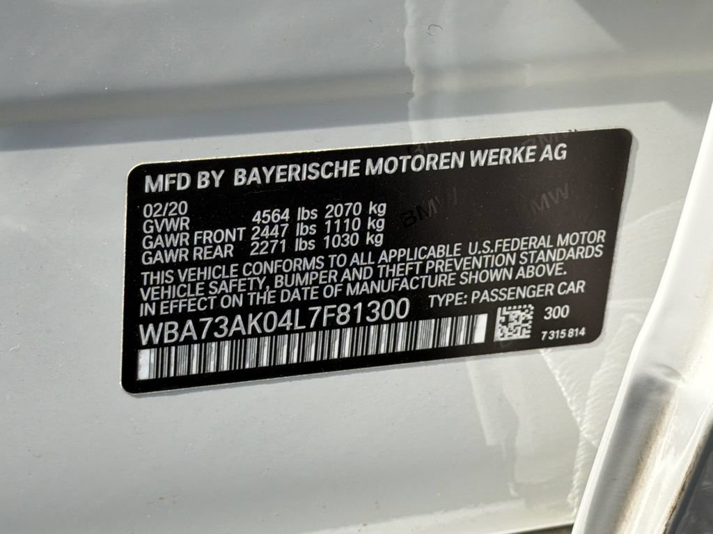 Used 2020 BMW 228i xDrive Gran Coupe w/ Convenience Package AWD/4WD image 32
