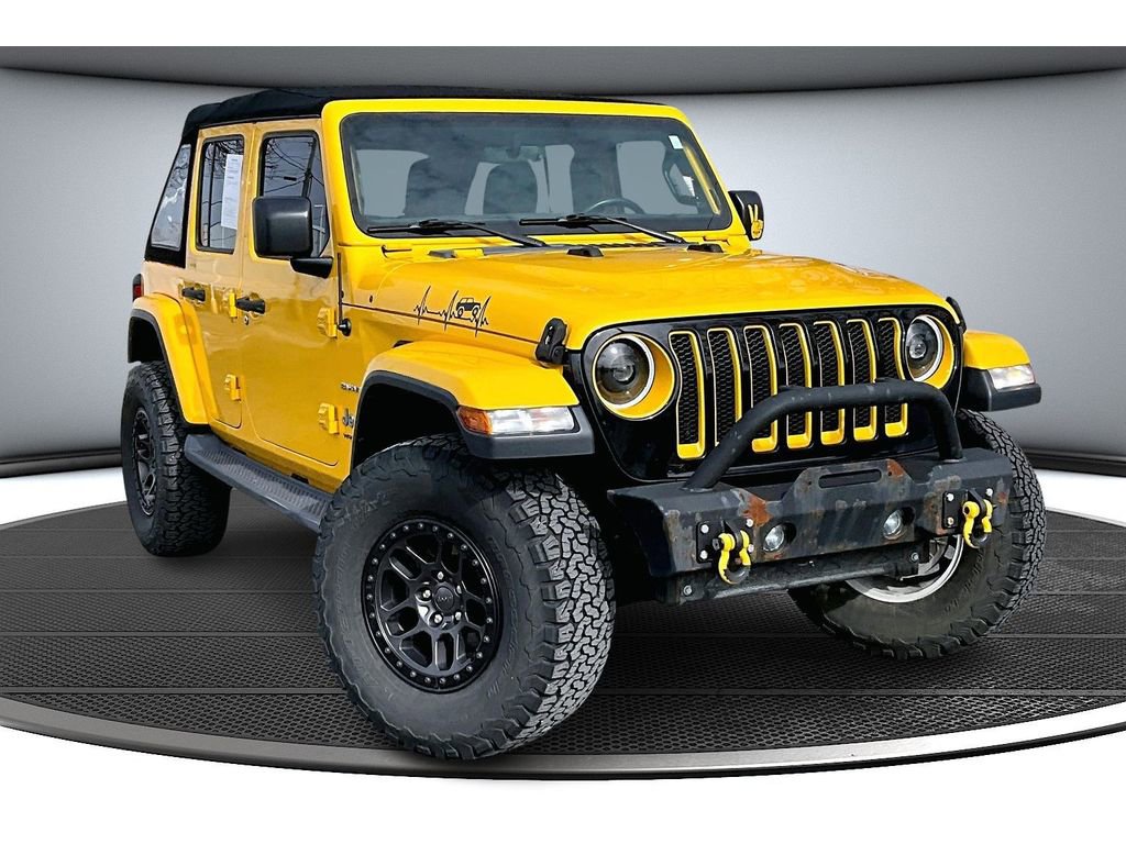 Used 2019 Jeep Wrangler Unlimited Sahara w/ Uconnect 4C Nav & Sound Group image 12