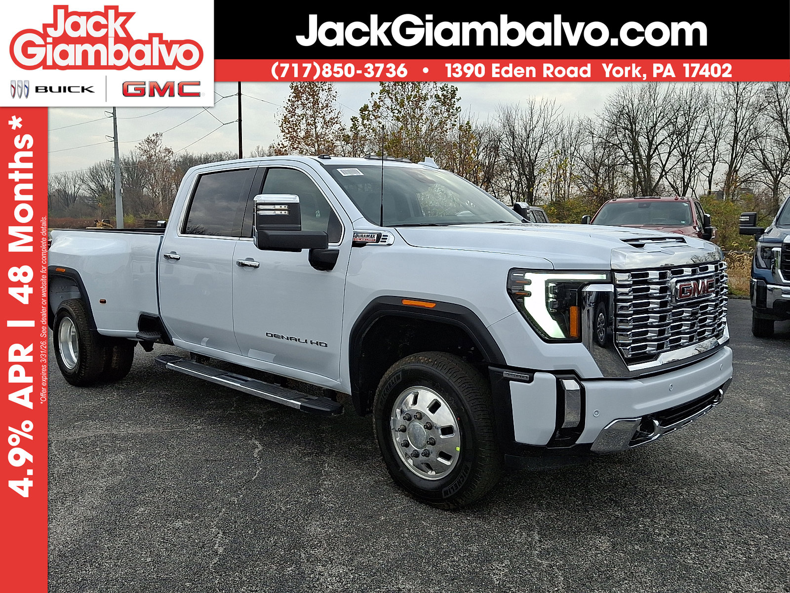 New 2026 GMC Sierra 3500 Denali w/ Denali Reserve Package image 1