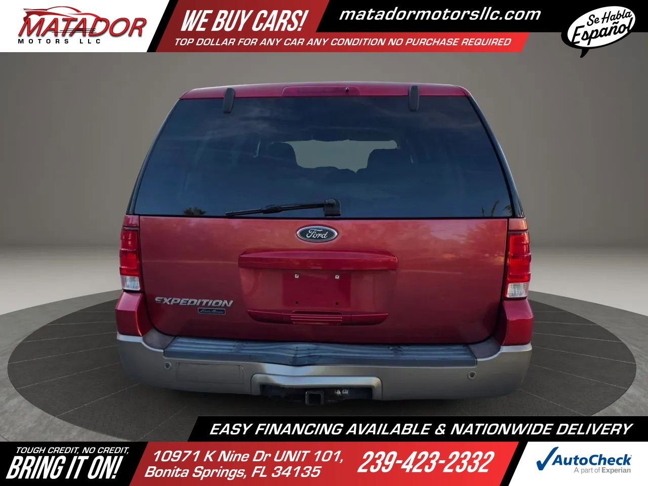 Used 2003 Ford Expedition Eddie Bauer AWD/4WD image 6