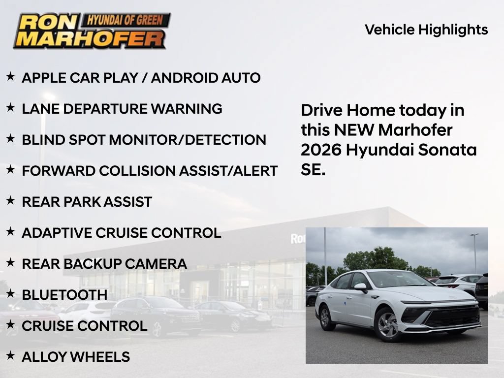 New 2026 Hyundai Sonata SE FWD image 15