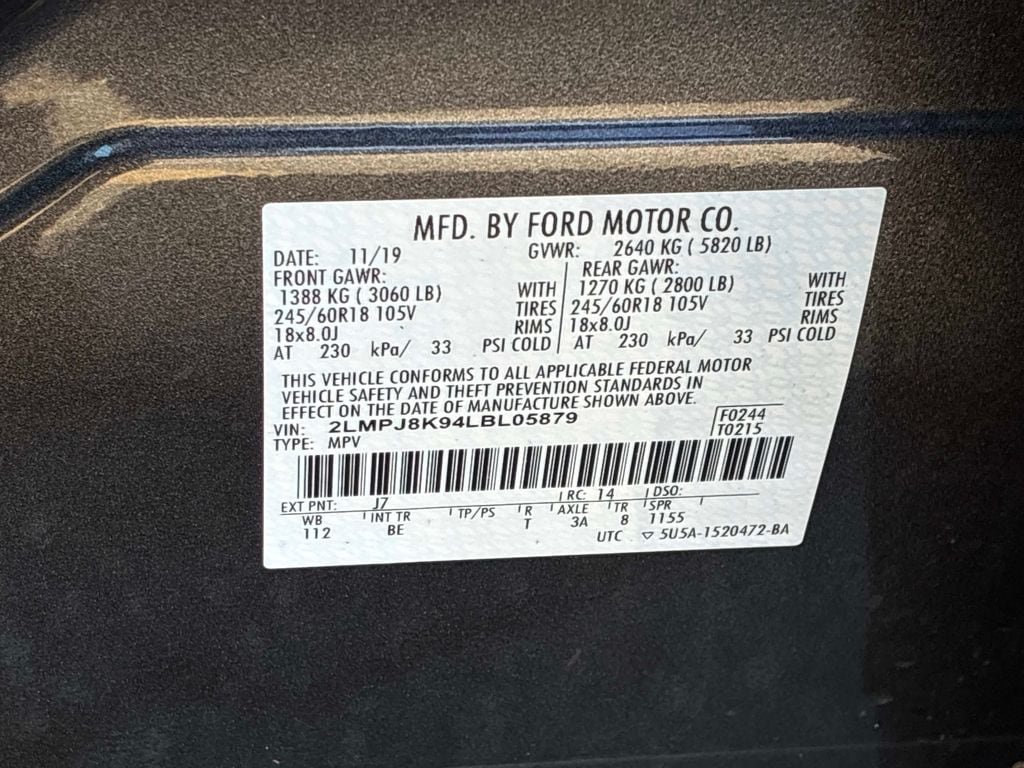 Used 2020 Lincoln Nautilus Reserve AWD/4WD image 26