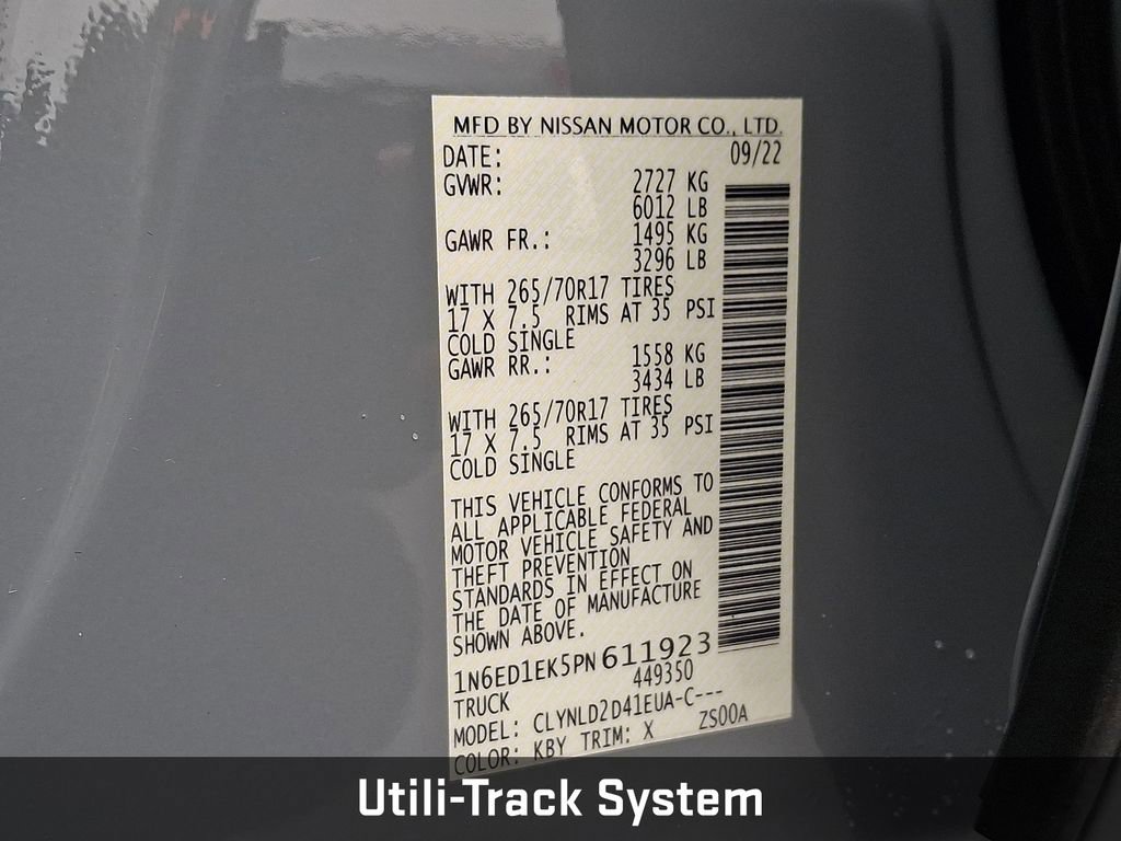 Used 2023 Nissan Frontier PRO-4X w/ Pro Convenience Package image 32