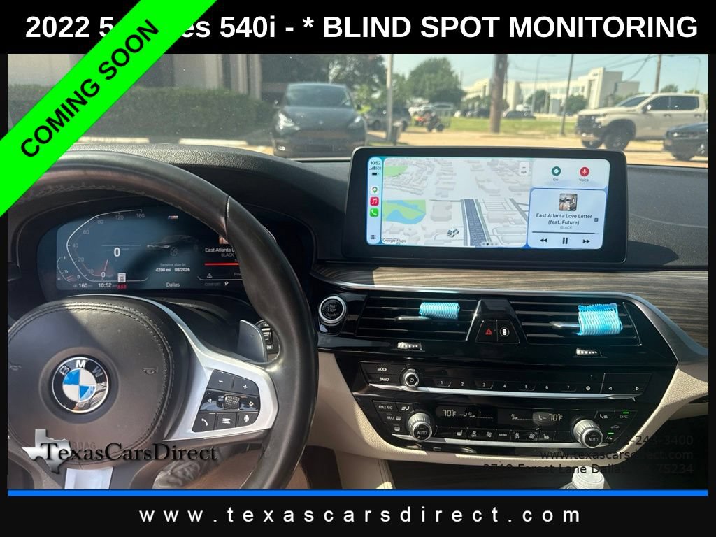 Used 2022 BMW 540i w/ M Sport Package RWD image 6