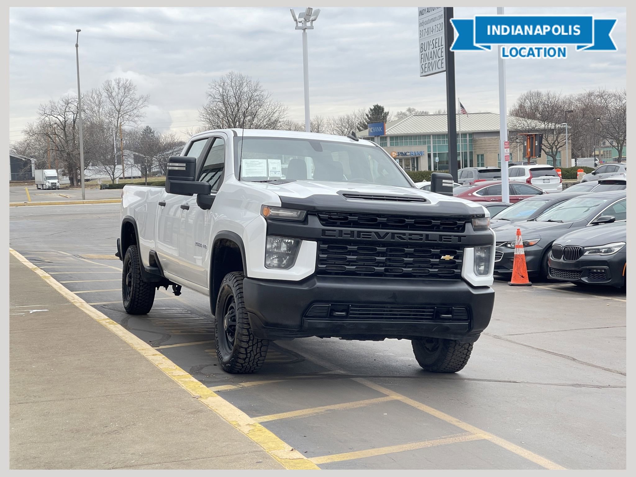 Used 2021 Chevrolet Silverado 3500 W/T w/ WT Fleet Convenience Package image 1