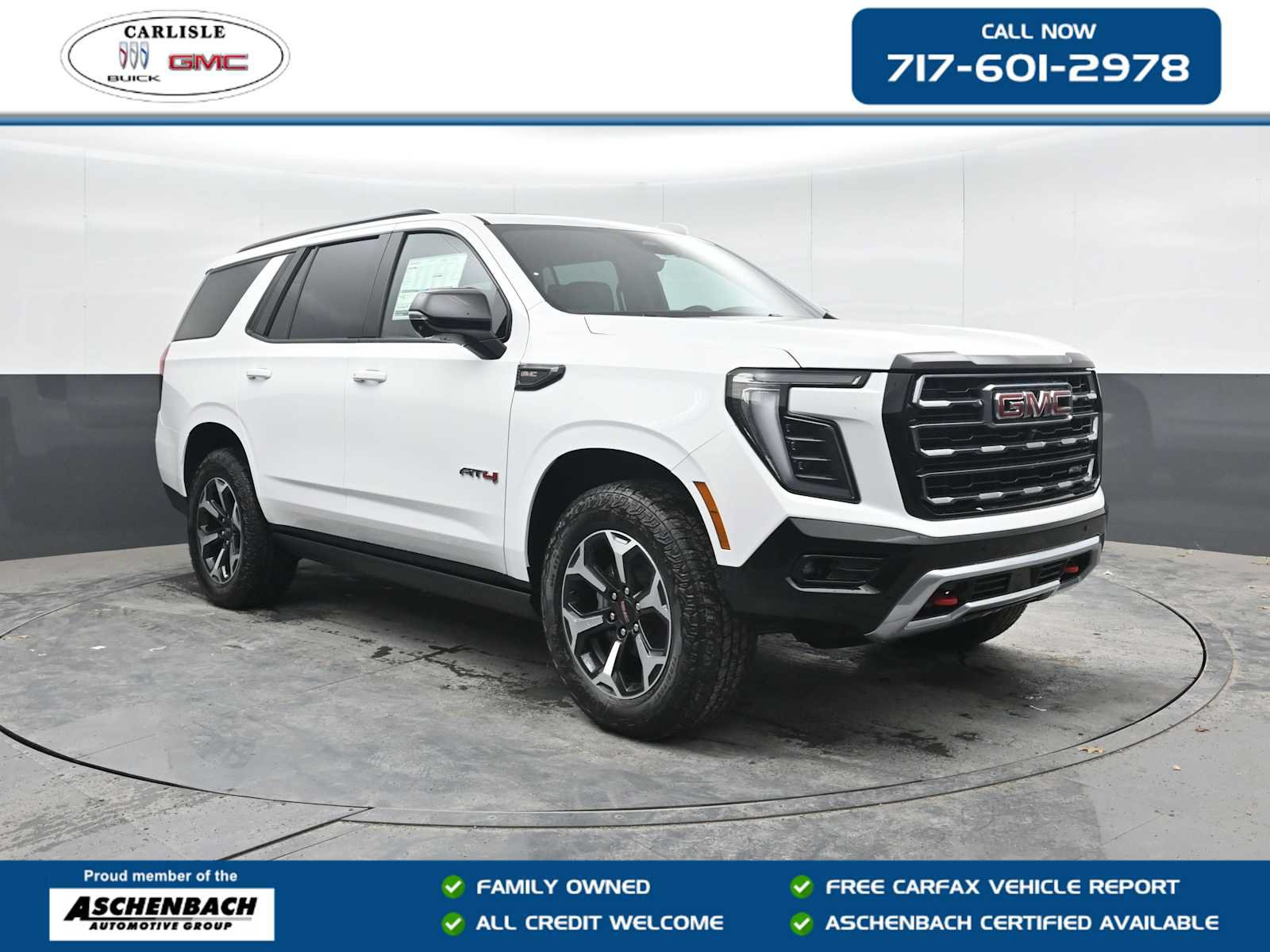 New 2026 GMC Yukon AT4 w/ AT4 Premium Plus Package