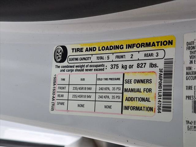 Used 2020 Ford Fusion SE w/ Equipment Group 151A FWD image 15