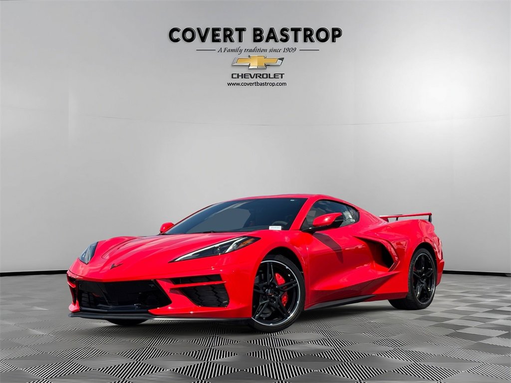 Certified 2023 Chevrolet Corvette Stingray Preferred Cpe w/ Engine Appearance Package