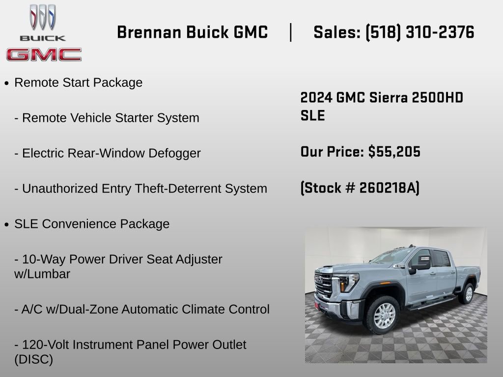 Used 2024 GMC Sierra 2500 SLE w/ SLE Value Package; AWD/4WD image 6