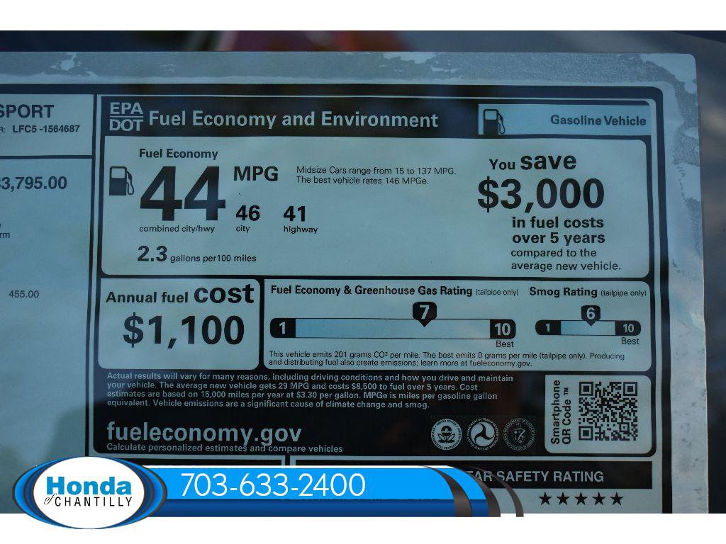 New 2026 Honda Accord Hybrid Sport image 39