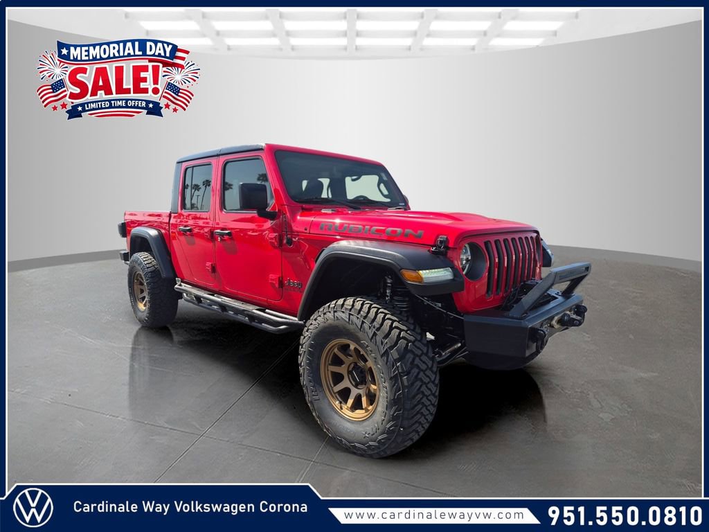 Used 2022 Jeep Gladiator Rubicon w/ LED Lighting Group AWD/4WD image 1