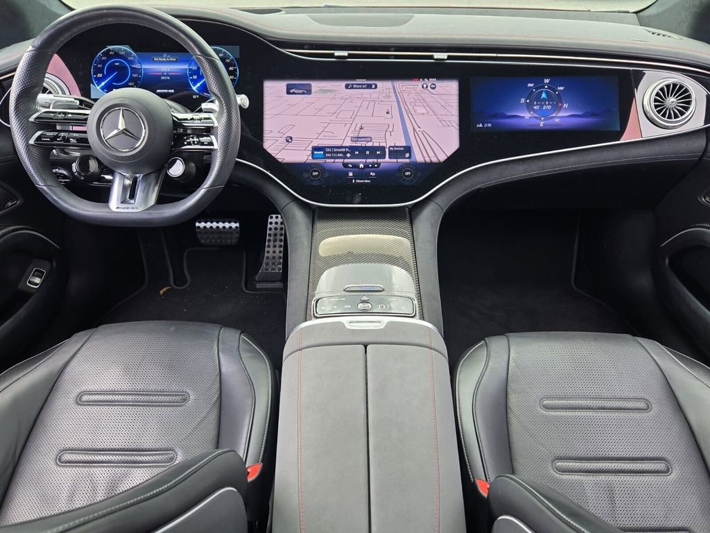 Used 2022 Mercedes-Benz EQS AMG 4MATIC w/ Exclusive Trim Package image 12