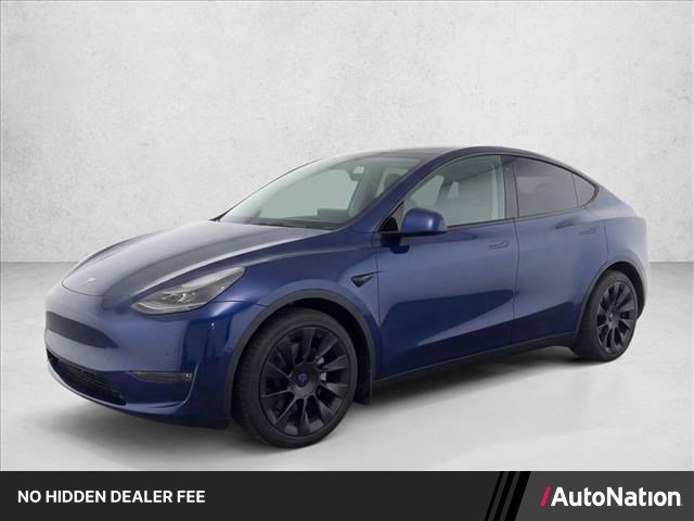Used 2024 Tesla Model Y Long Range AWD/4WD image 1