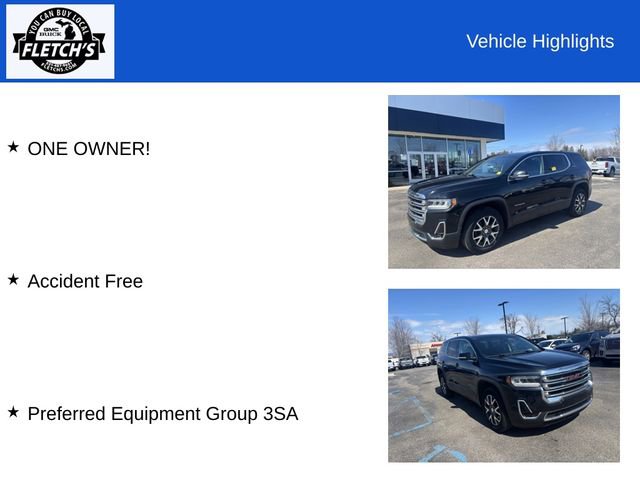 Used 2023 GMC Acadia SLE image 2