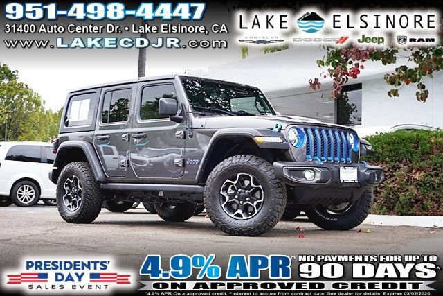 Used 2021 Jeep Wrangler Unlimited Rubicon 4xe
