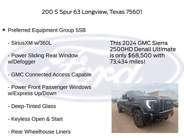 Used 2024 GMC Sierra 2500 Denali Ultimate w/ Max Trailering Package image 5