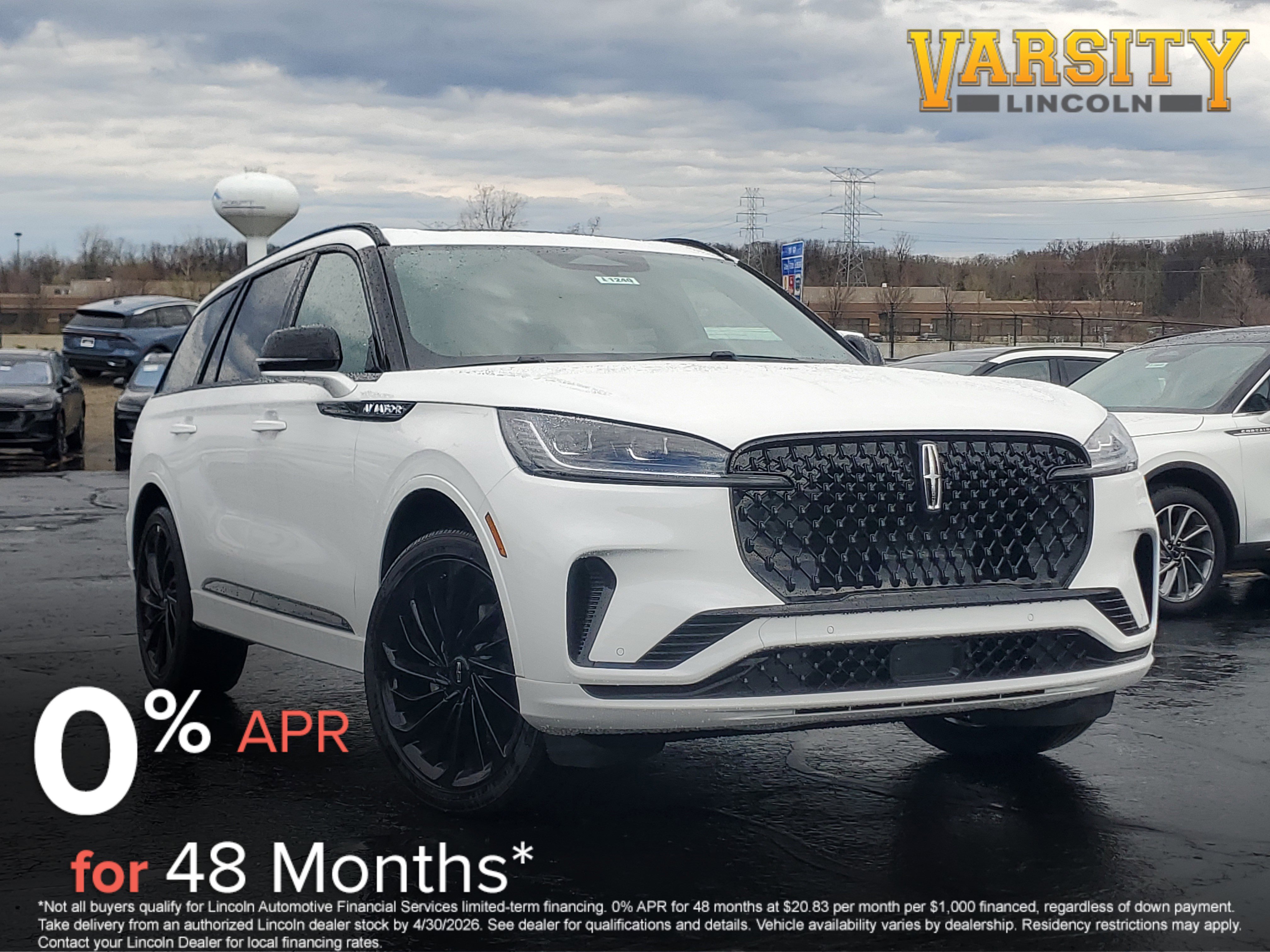 New 2026 Lincoln Aviator Reserve