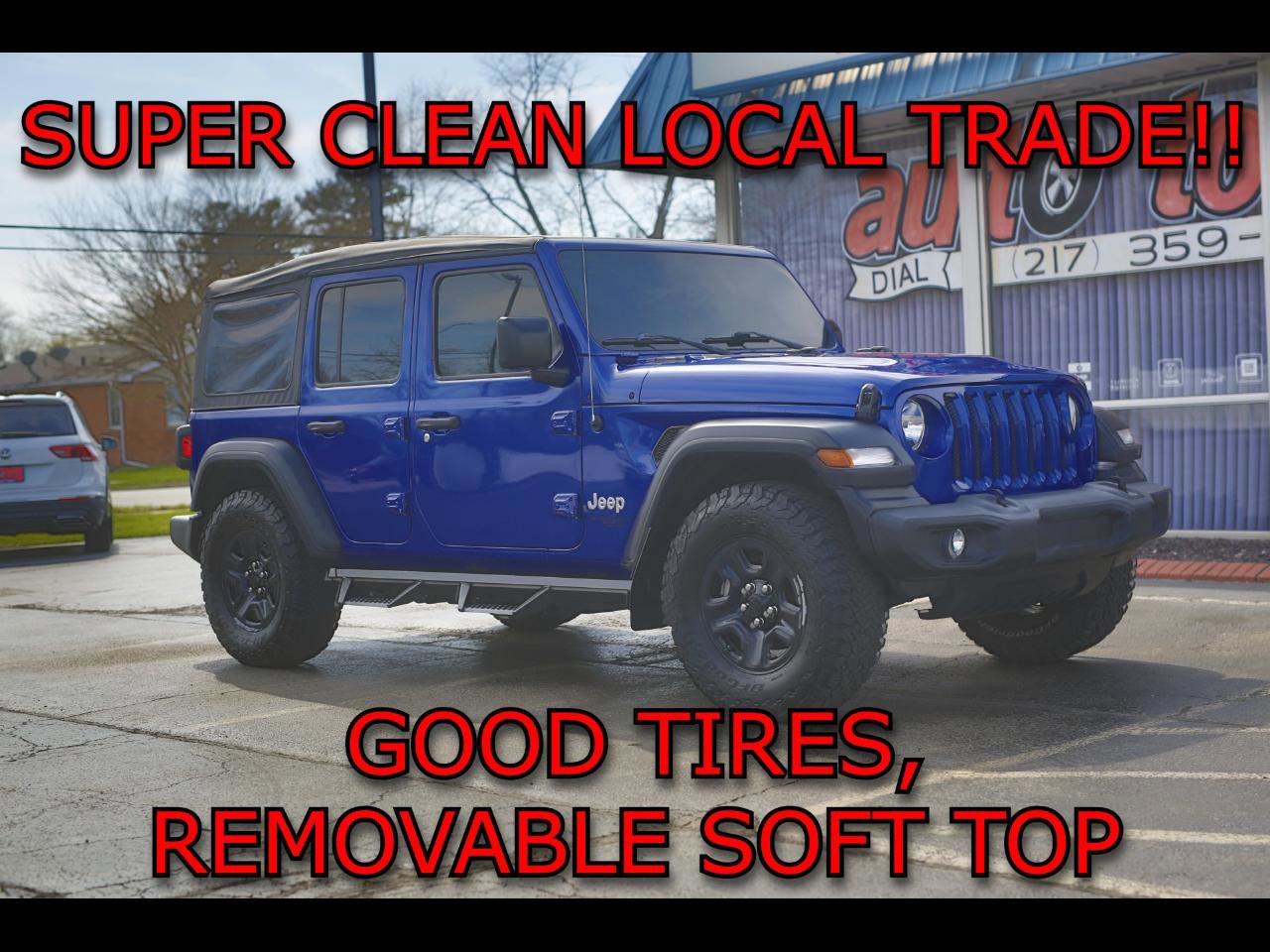 Used 2018 Jeep Wrangler Unlimited Sport image 1