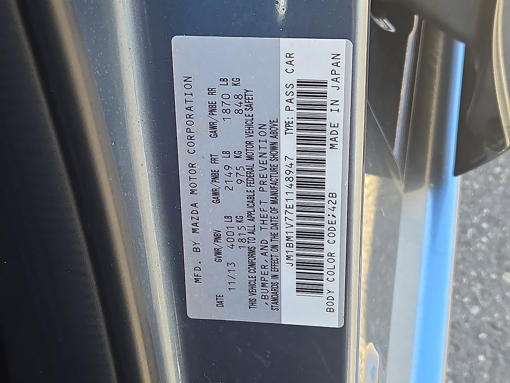 Used 2014 MAZDA MAZDA3 i Touring w/ Moonroof Package 1 image 25