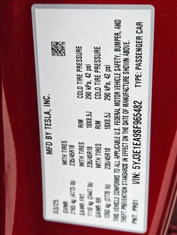 Used 2025 Tesla Model 3 Long Range image 23