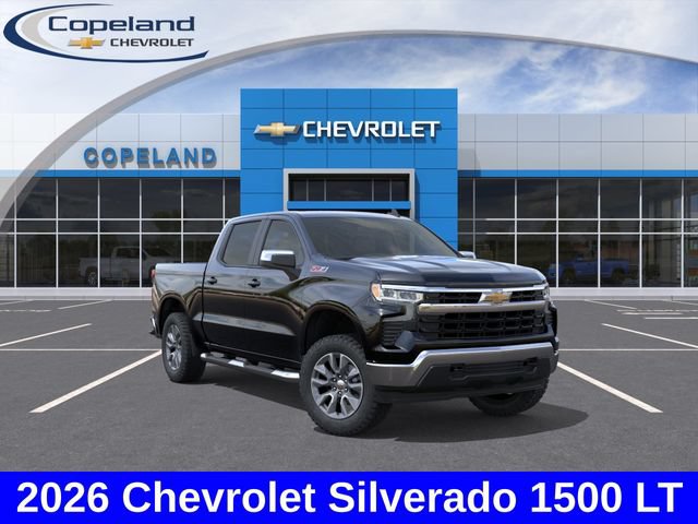 New 2026 Chevrolet Silverado 1500 LT w/ Z71 Off-Road Package AWD/4WD 360° Tour