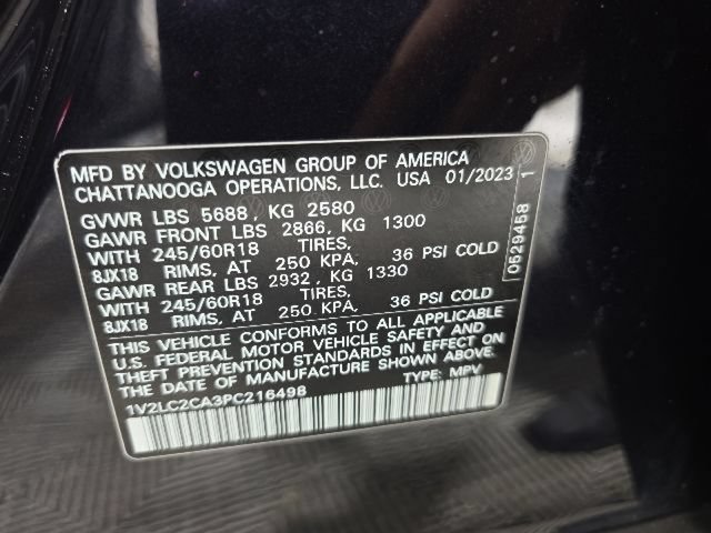 Used 2023 Volkswagen Atlas Cross Sport SE AWD/4WD image 34