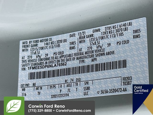 Certified 2022 Ford Bronco Wildtrak AWD/4WD image 37