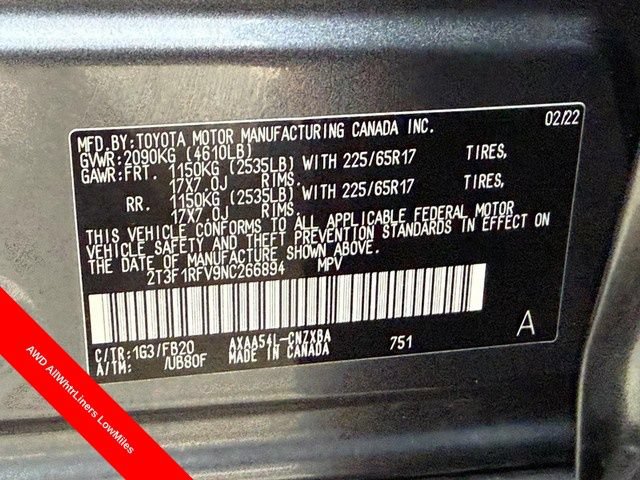 Used 2022 Toyota RAV4 LE AWD/4WD image 27