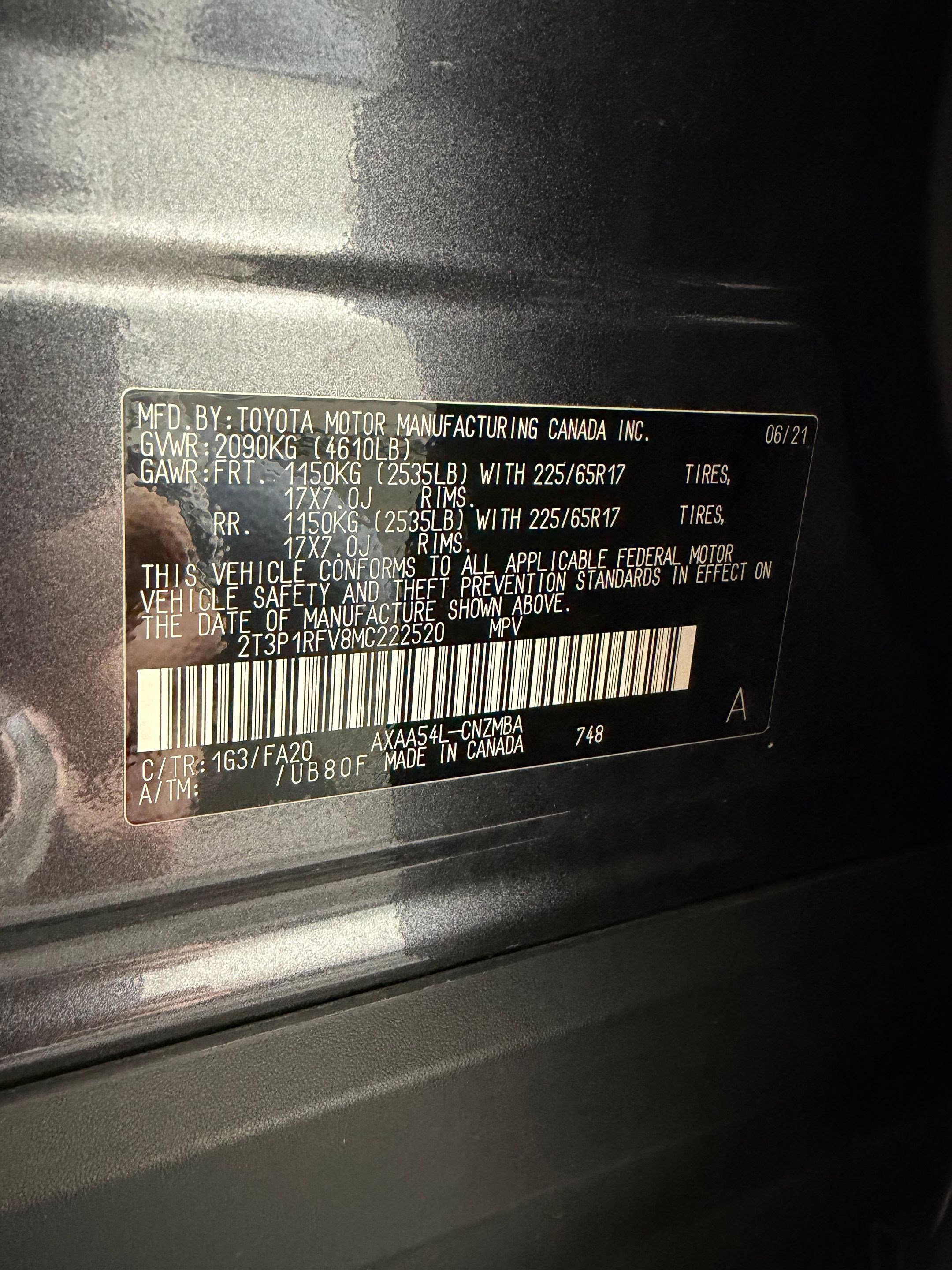 Used 2021 Toyota RAV4 XLE w/ Convenience Package AWD/4WD image 18