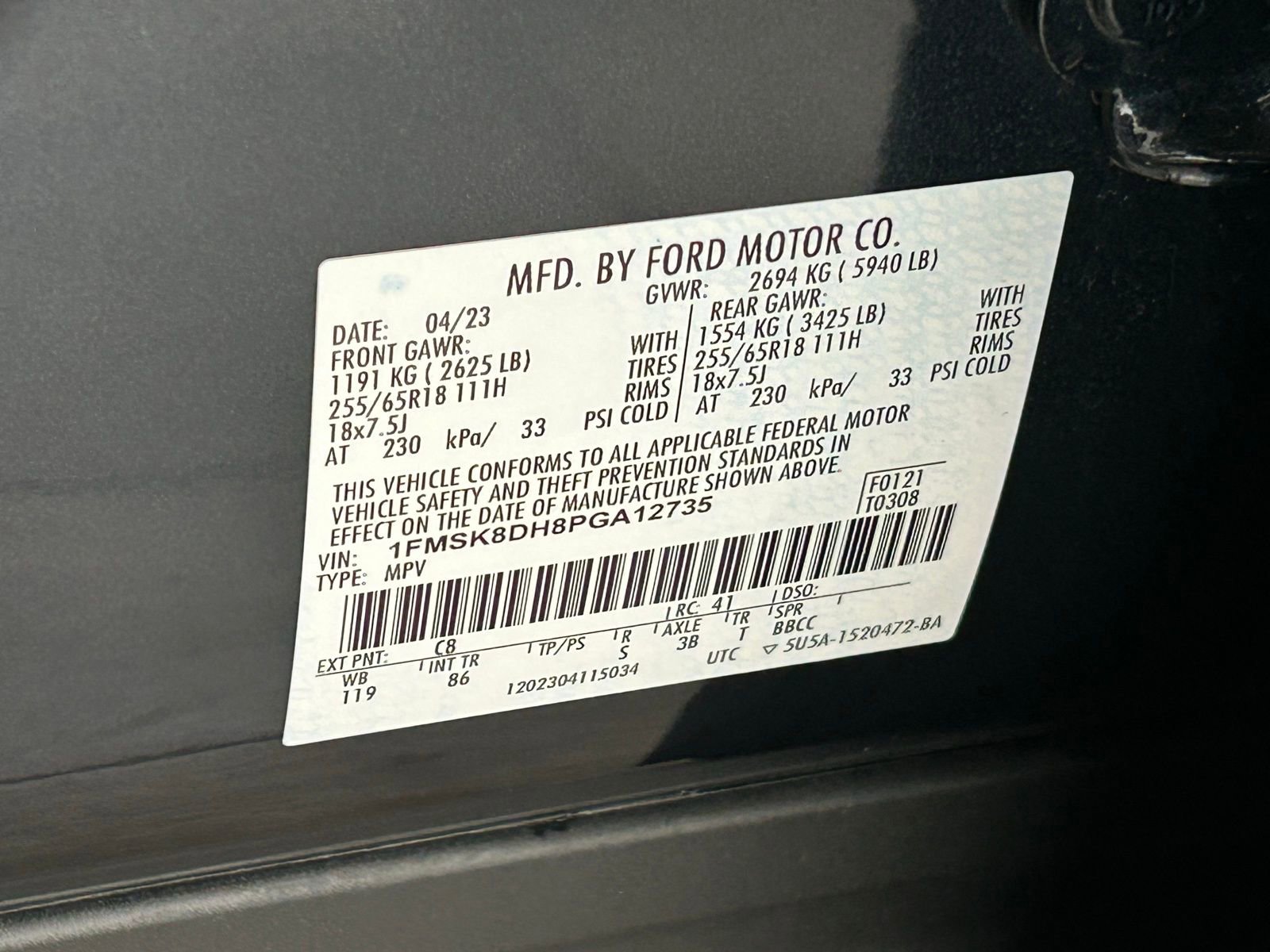 Used 2023 Ford Explorer XLT w/ Class IV Trailer Tow Package image 31