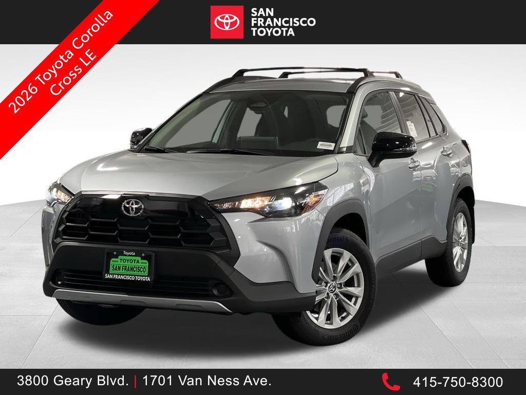 New 2026 Toyota Corolla Cross LE w/ Moonroof Package
