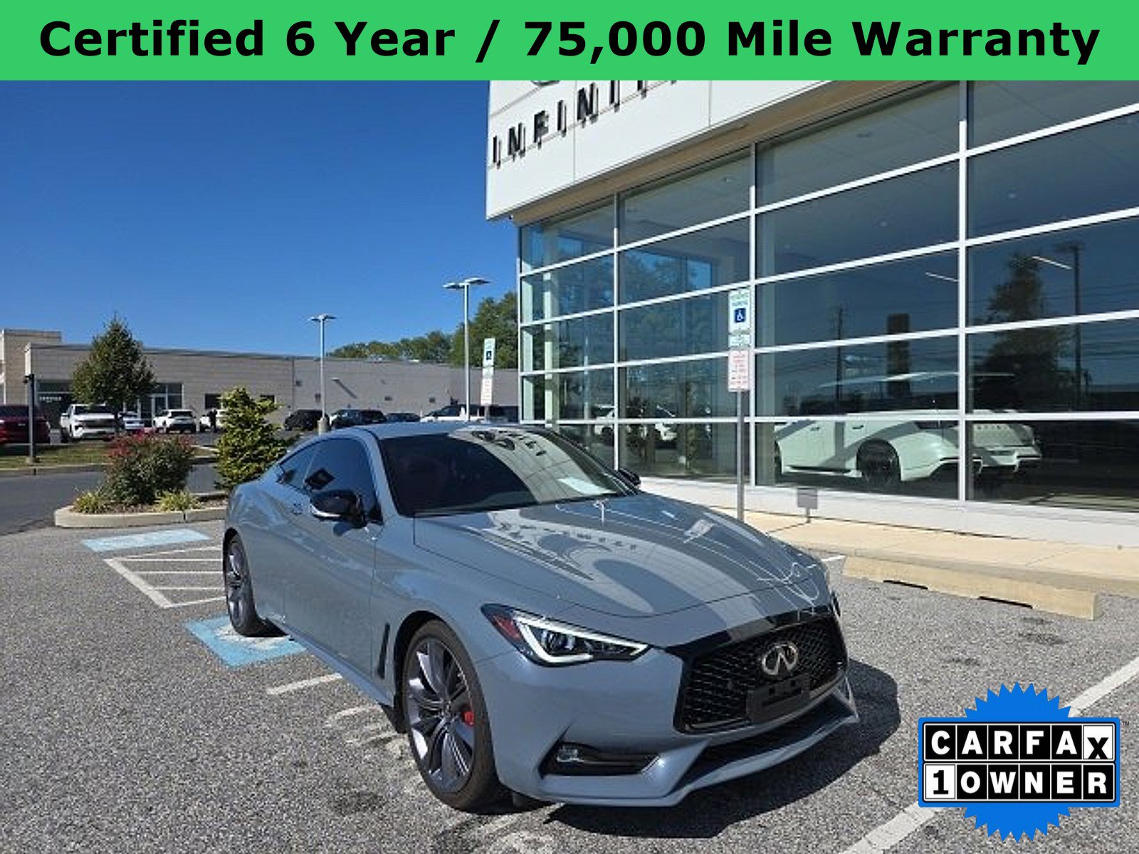 Certified 2022 INFINITI Q60 Red Sport 400 w/ Cargo Package