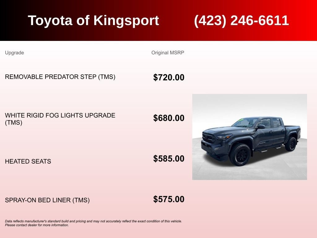 Used 2026 Toyota Tacoma SR5 AWD/4WD video 3