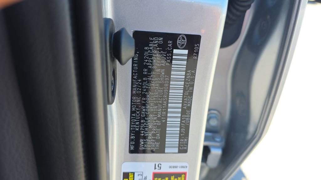 Used 2024 Toyota Camry LE w/ Convenience Package image 37
