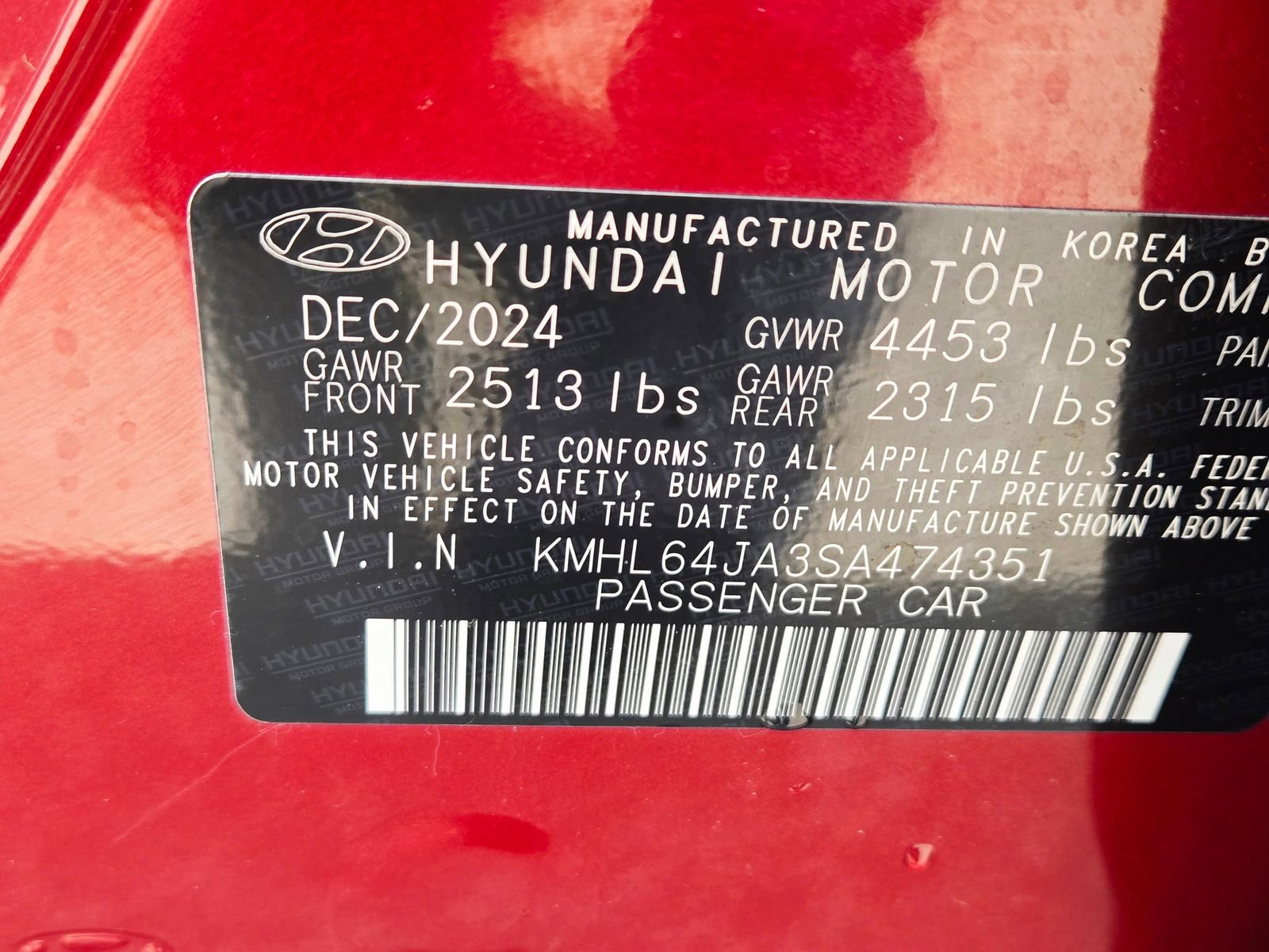 Certified 2025 Hyundai Sonata SEL FWD image 11