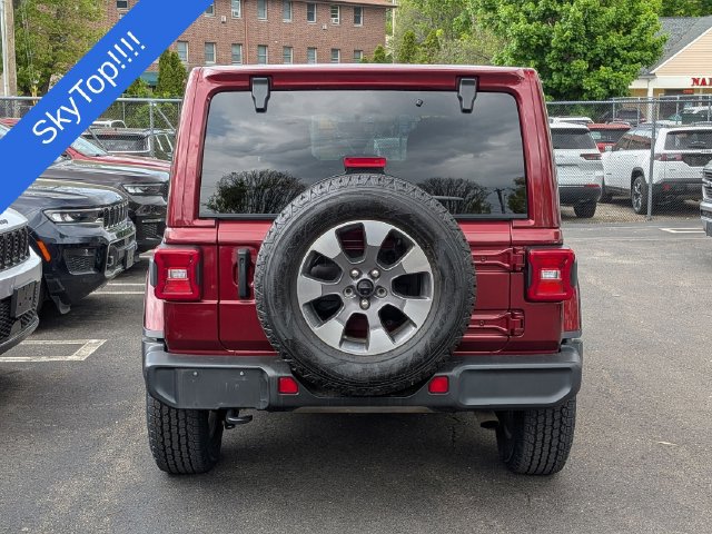 Certified 2022 Jeep Wrangler Unlimited Sahara w/ LED Lighting Group AWD/4WD image 4