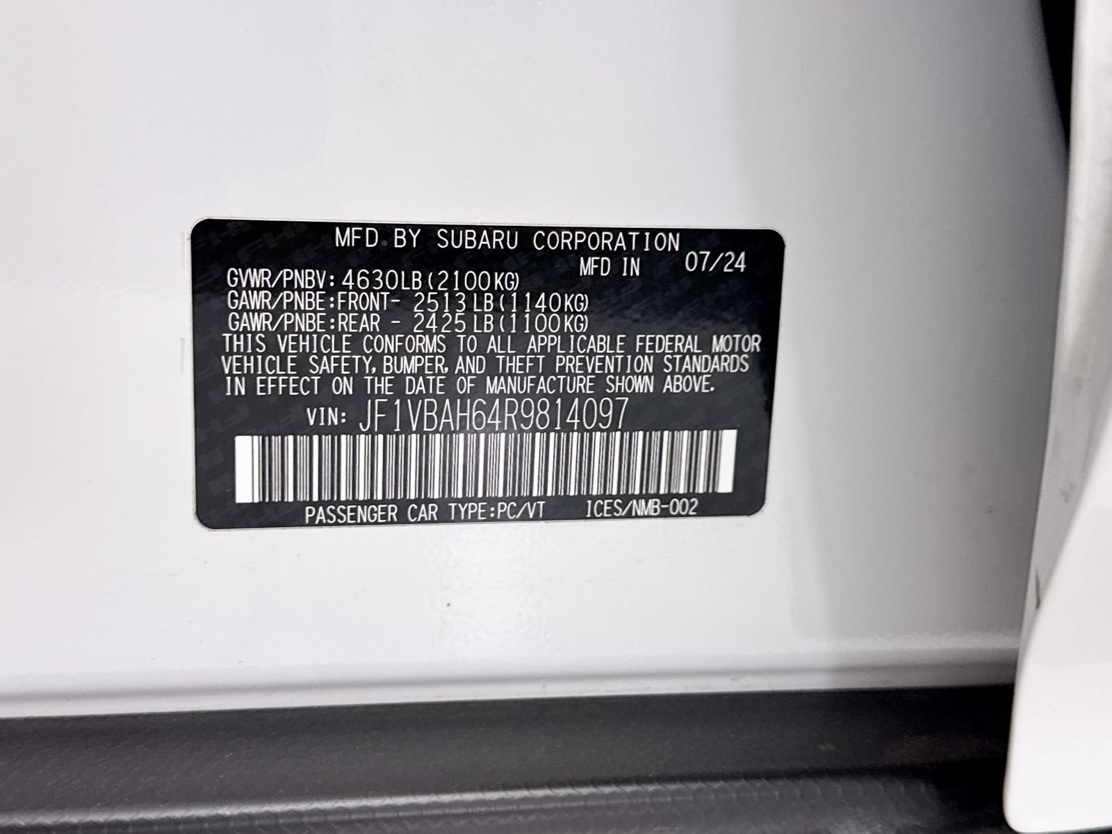 Used 2024 Subaru WRX Premium AWD/4WD image 35