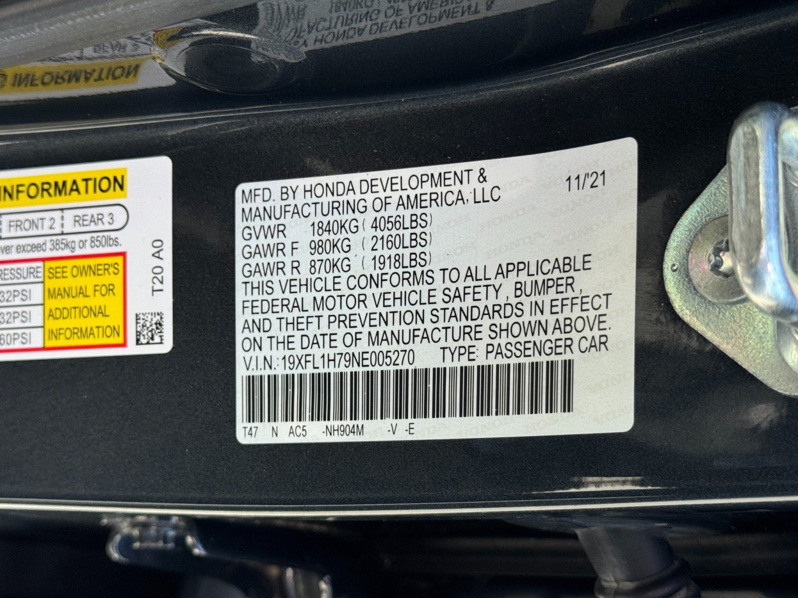 Used 2022 Honda Civic EX-L image 41