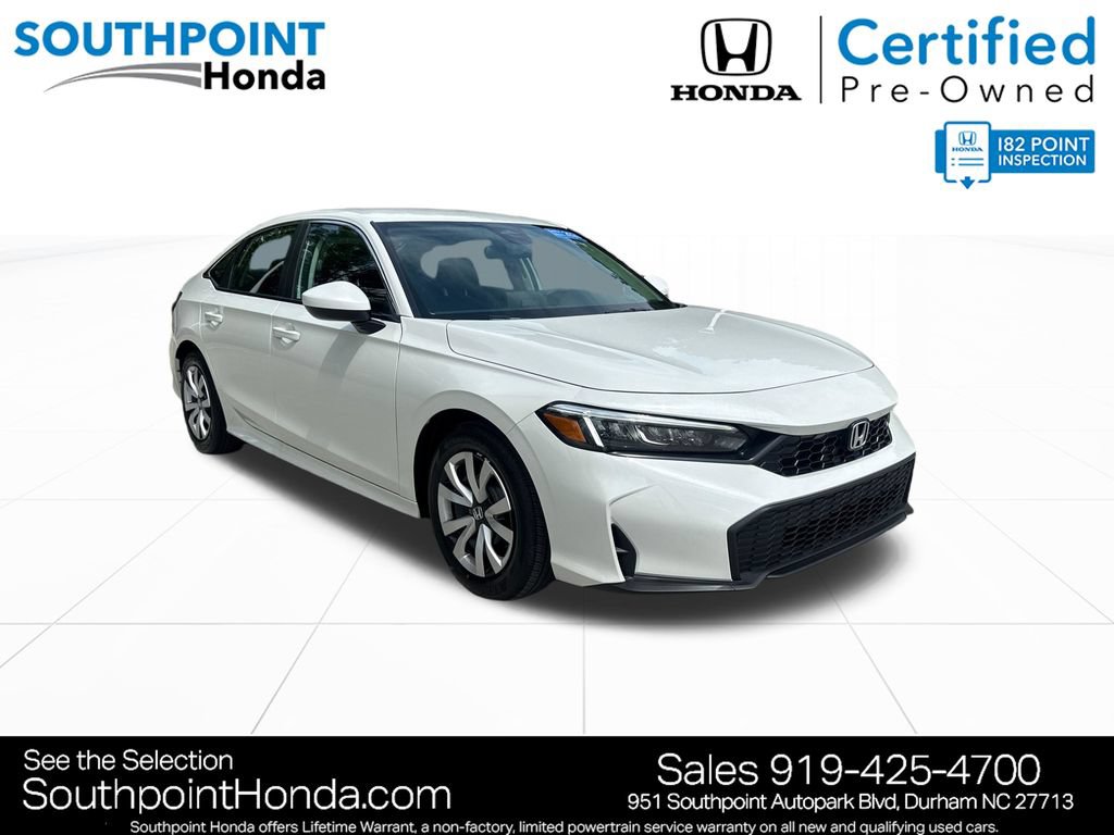 Certified 2026 Honda Civic LX
