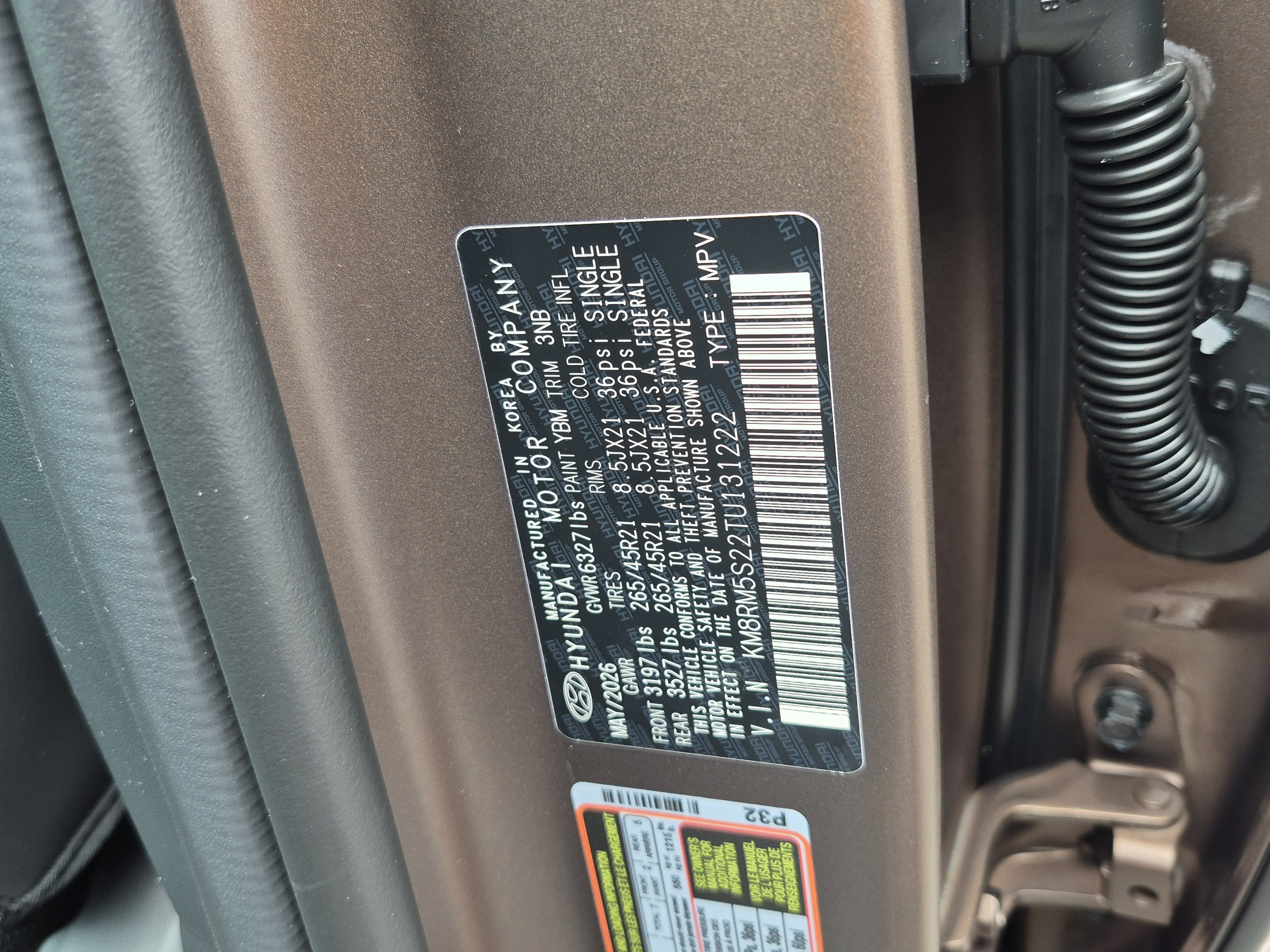 New 2026 Hyundai Palisade Calligraphy FWD image 38