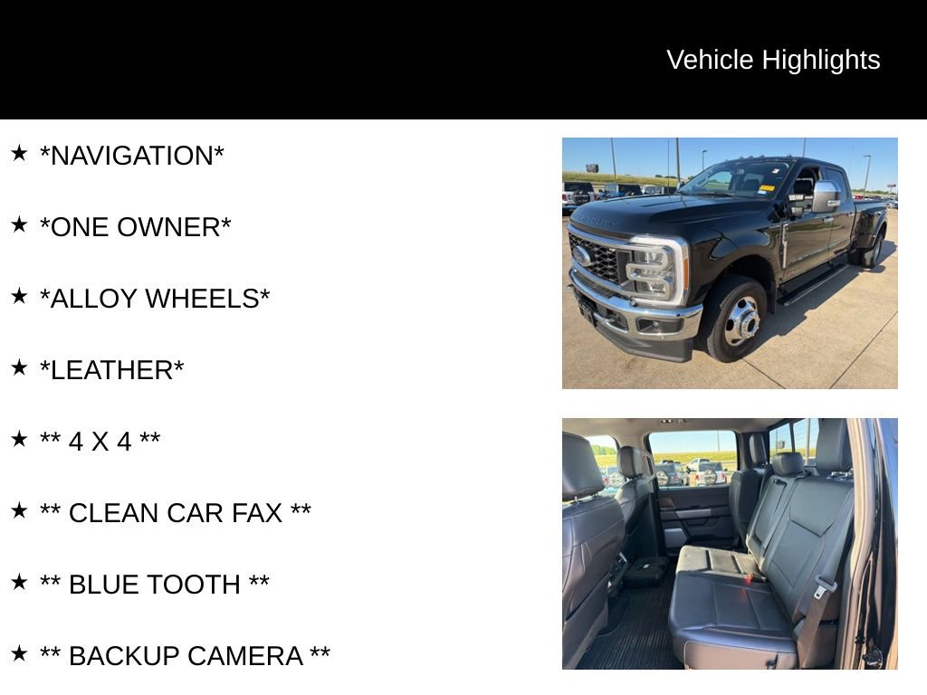 Used 2023 Ford F350 Lariat w/ Lariat Ultimate Package AWD/4WD image 4