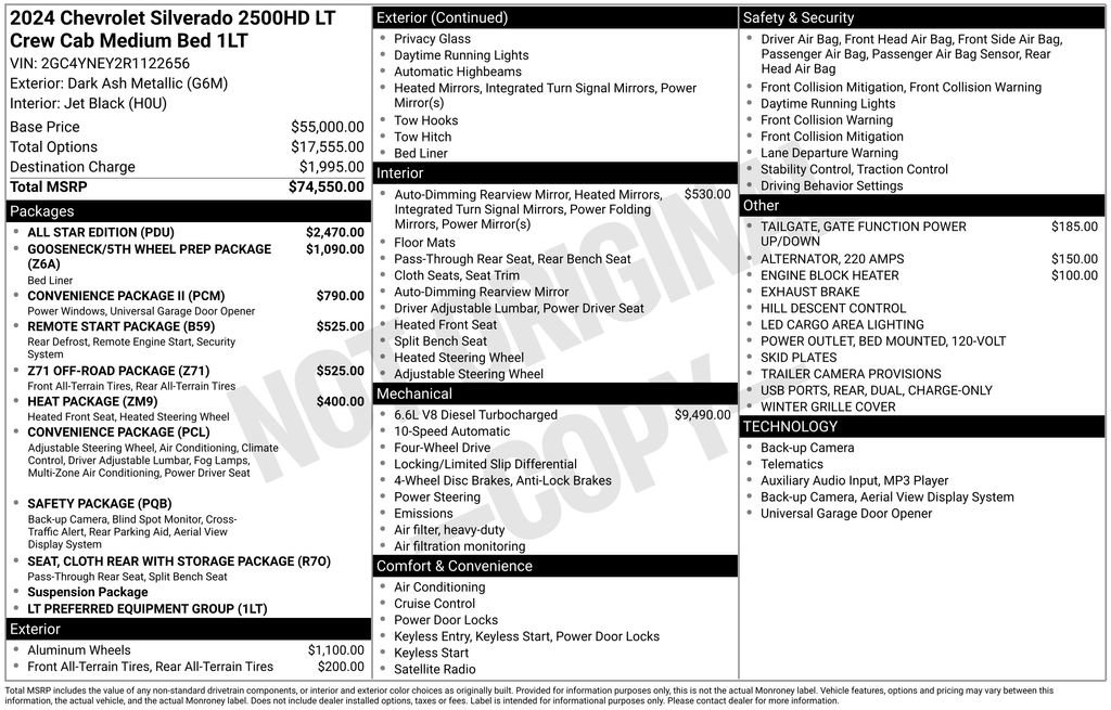 Used 2024 Chevrolet Silverado 2500 LT w/ All Star Edition image 8